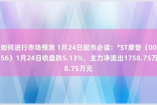 如何进行市场预测 1月24日股市必读：*ST摩登（002656）1月24日收盘跌5.13%，主力净流出1758.75万元